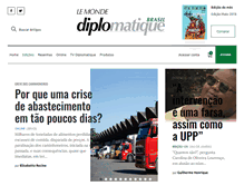 Tablet Screenshot of diplomatique.org.br